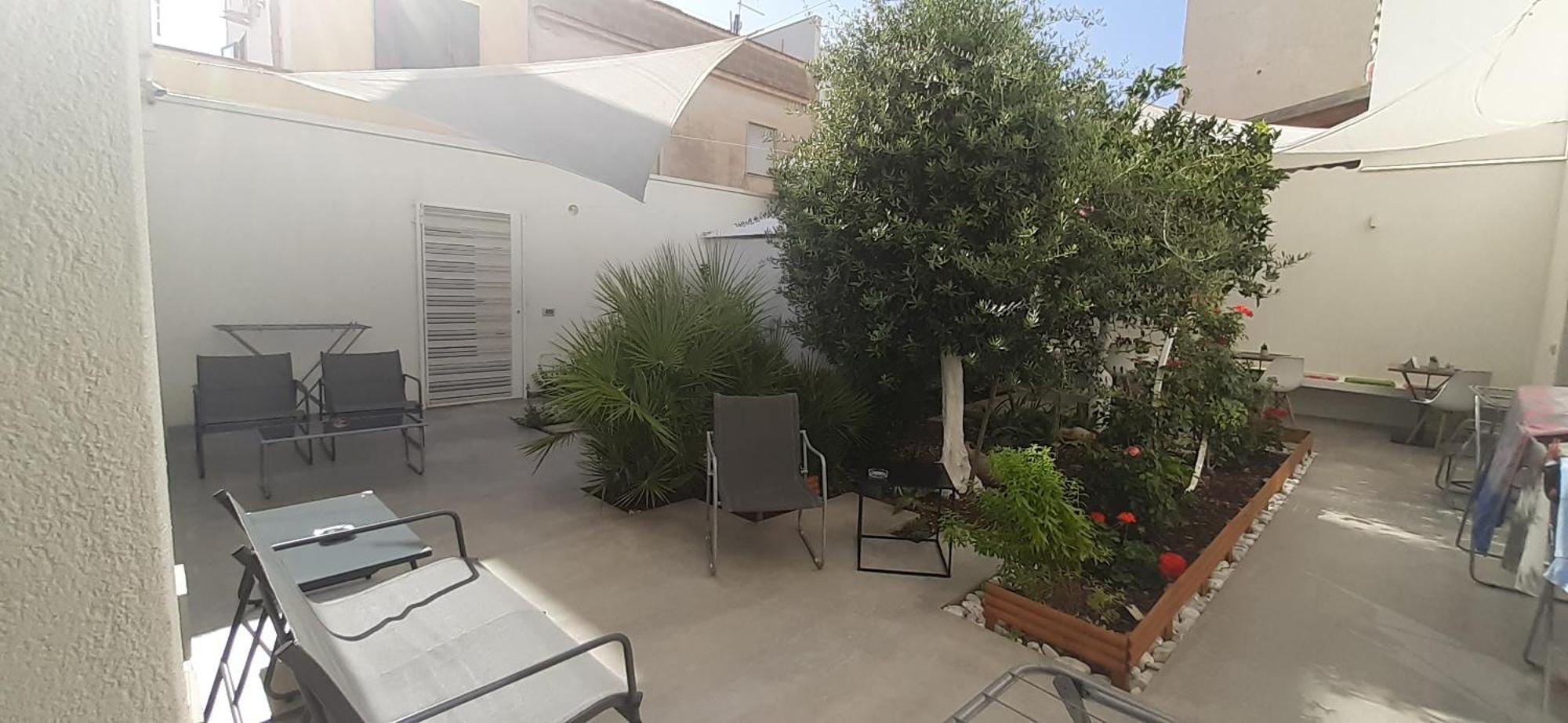 לינה וארוחת בוקר סן ויטו לו קאפו Patio 101 "Exclusive" מראה חיצוני תמונה